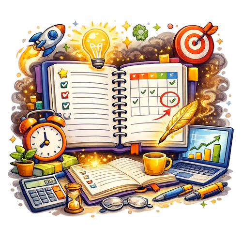 Productivity Journaling Planner